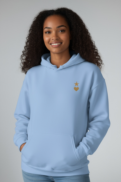AUNO Carolina Blue Womens Hoodie - AUNO