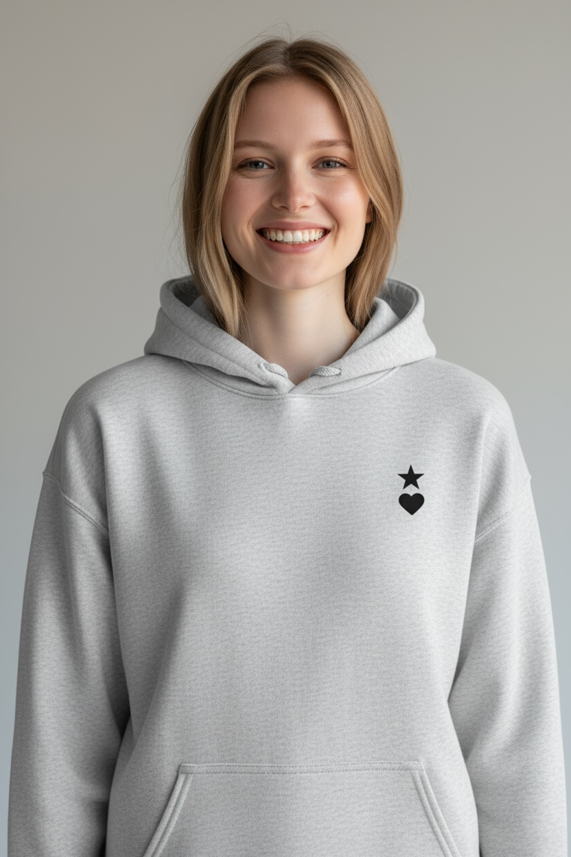 AUNO Sports Grey Womens Hoodie - AUNO