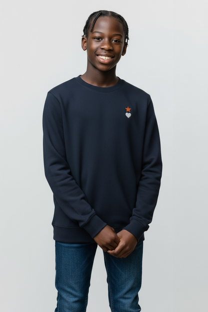 AUNO Navy Blazer Premium Mens Sweatshirt - AUNO